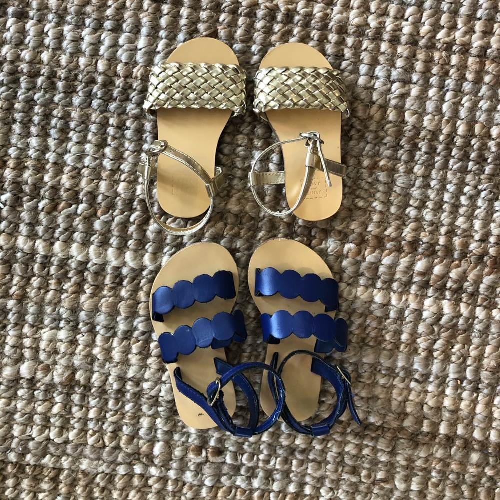 Janie and Jack Toddler Sandals. Toddler Size 6.